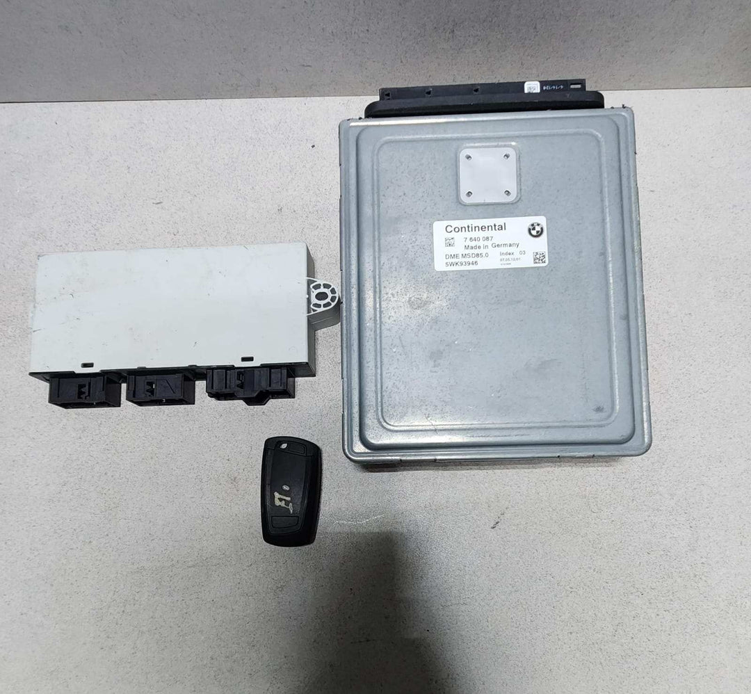 2012 BMW 750i Engine Control Module 7640087  750i N63 and X6 ECU SET 