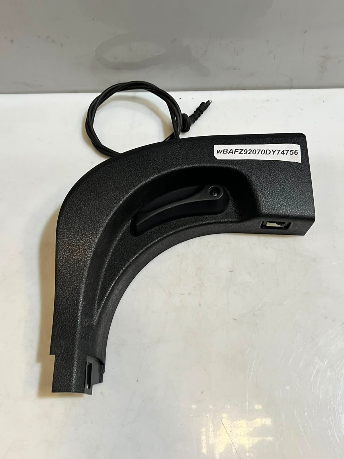 BMW 5 Series F10 F11 Side LATERAL TRIM Panel Lower Front Left Black FL 9162737