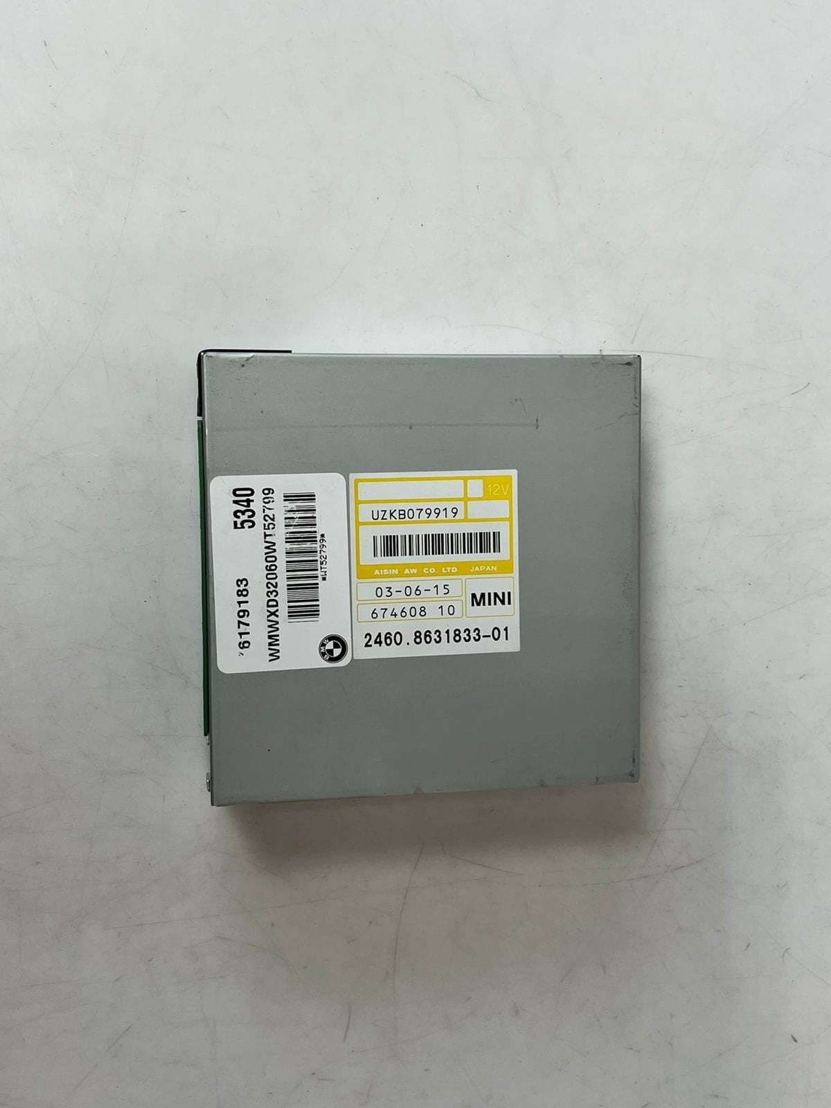 2014-16 Mini Cooper R60 R61 Countryman Transmission 12V Control Module 8631833 
