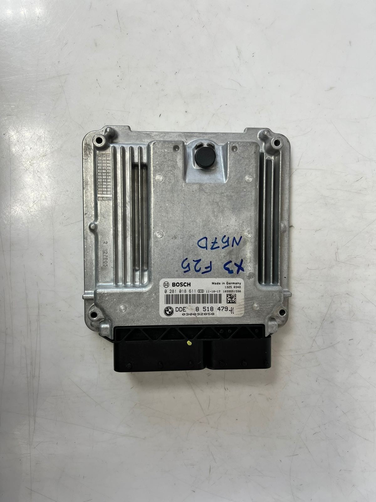 2011-2017 BMW X3 F25 M57D Engine Control Unit ECU SET DDE+CAS4+1KEY 8518479 OEM