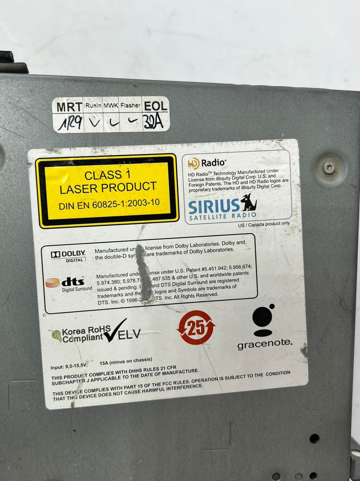 BMW X3 F25 Radio CD Player DVD Player Sat Navigation Module Unit OEM 9293404