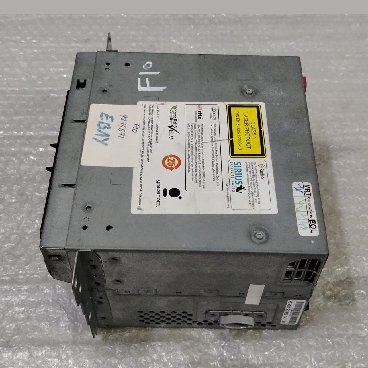 OEM BMW F02 F01 F10 F12 F13 RADIO NAVIGATION CD PLAYER HEADUNIT OEM 9274571