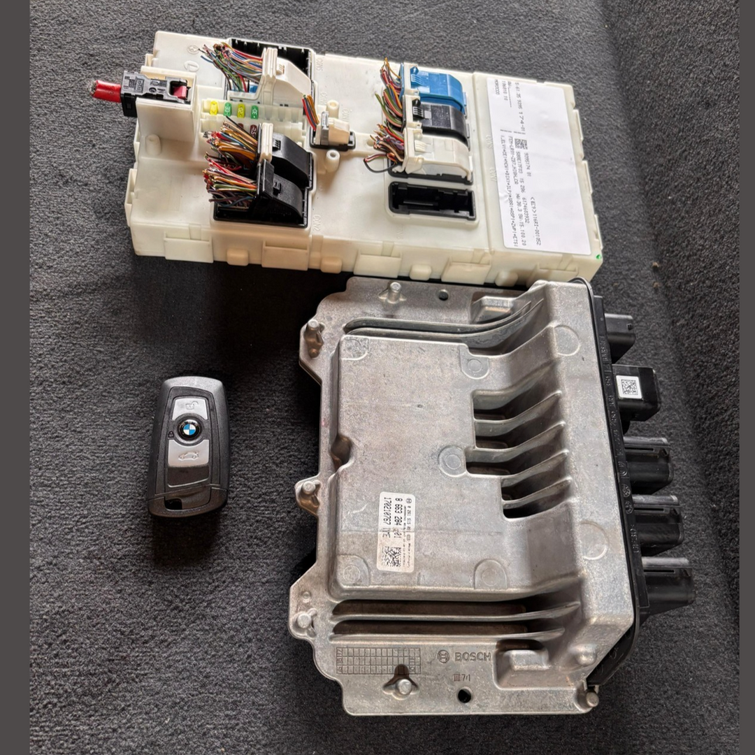 OEM BMW F20 B38 2016 ENGINE CONTROL UNIT ECU SET WITH KEY BOSCH - 8663284