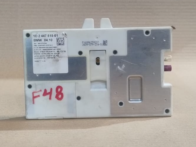 BMW X1 F48 TELEMATICS ANTENNA BLUETOOTH MODULE OEM -1D 2447515