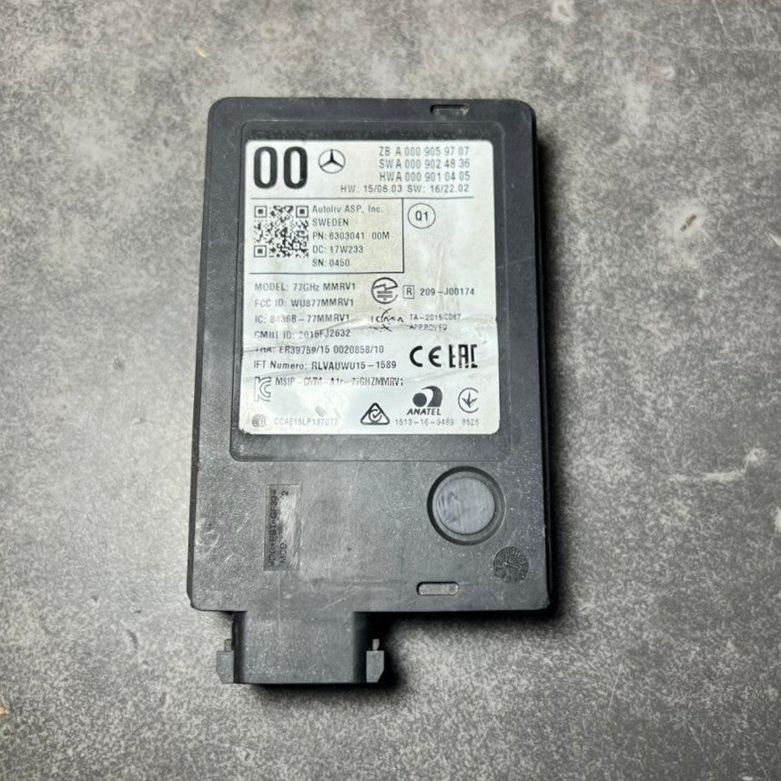 Mercedes CLA GLA Bumper Blind Spot Radar Distance Sensor Module A000 9059707