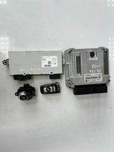 BMW X3 F25 N47D F10 Motorsteuergerät ECU SET DDE + CAS4 + 1 SCHLÜSSEL 8513184 OEM