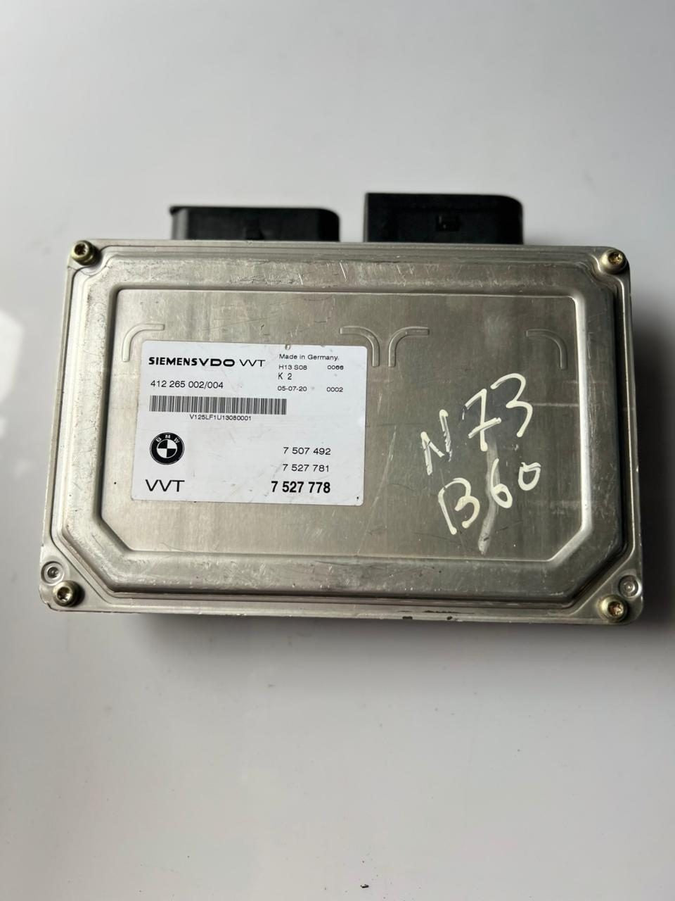 BMW 2004 BMW 760i Valvetronic Control Module 7527778 760i and Rolls Royce Phanto
