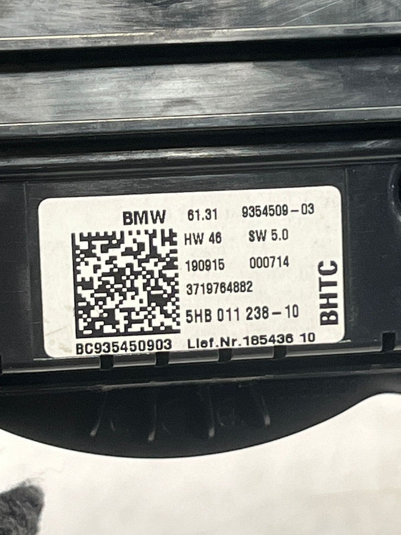 2015-2016 MINI Cooper F55 F56 F57 Automatic Air Conditioning Control 9354509