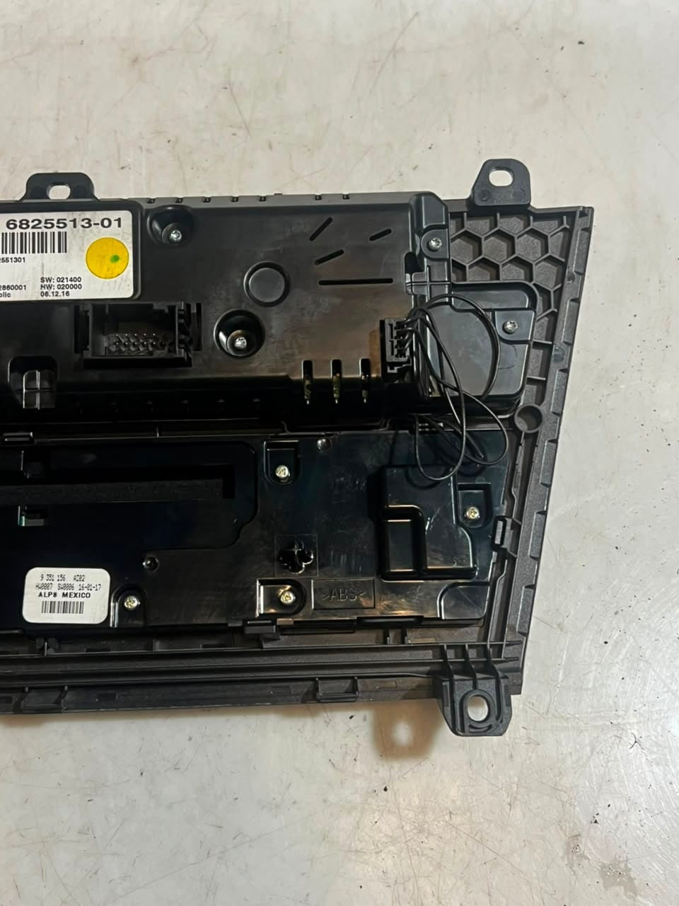 2010-2017 BMW X3 F25 X4 Air Conditioning Heater Control Panel 6825513 OEM