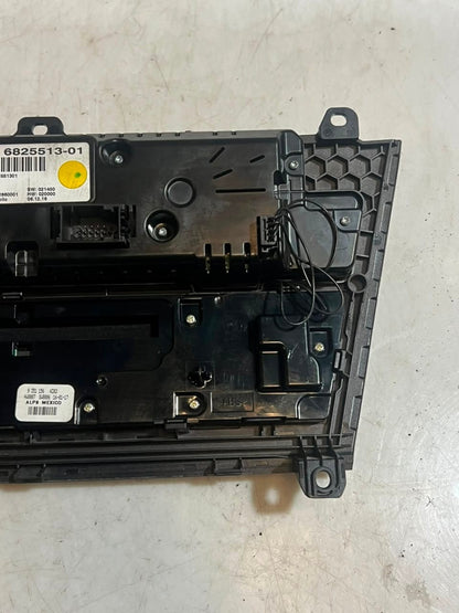 2010-2017 BMW X3 F25 X4 Air Conditioning Heater Control Panel 6825513 OEM