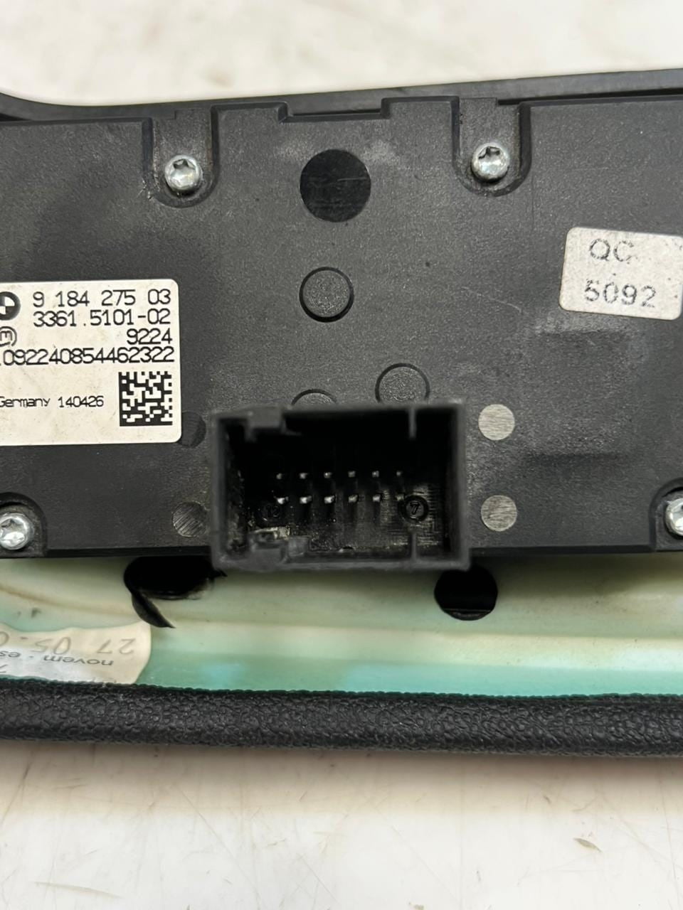 2009-2016 BMW Z4 E89 AUTOMATIC Headlight Control LIGHT Switch 9184275 OEM