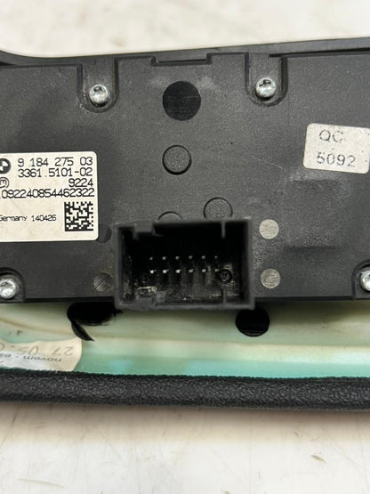 2009-2016 BMW Z4 E89 AUTOMATIC Headlight Control LIGHT Switch 9184275 OEM