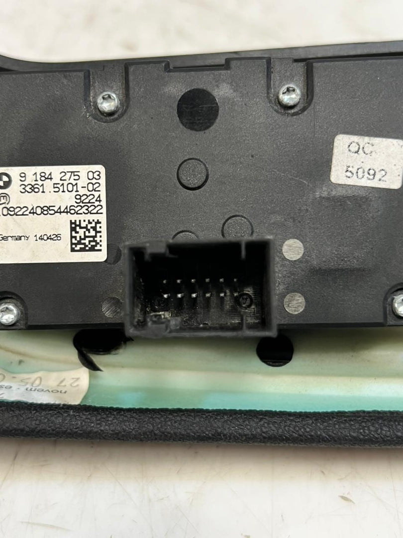 2009-2016 BMW Z4 E89 AUTOMATIC Headlight Control LIGHT Switch 9184275 OEM