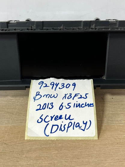 2010-2017 X3 F25 and X4 F26 models. 6.5 inch MMI navigation display 9294309