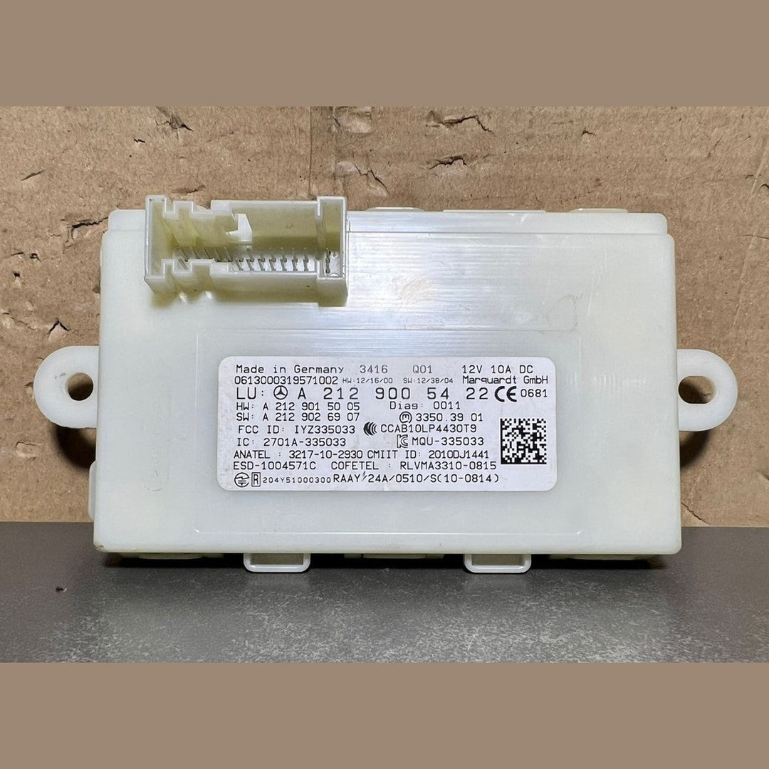 2013 Mercedes Benz ML350 W166 Keyless Entry Control Unit A212 9005422 OEM