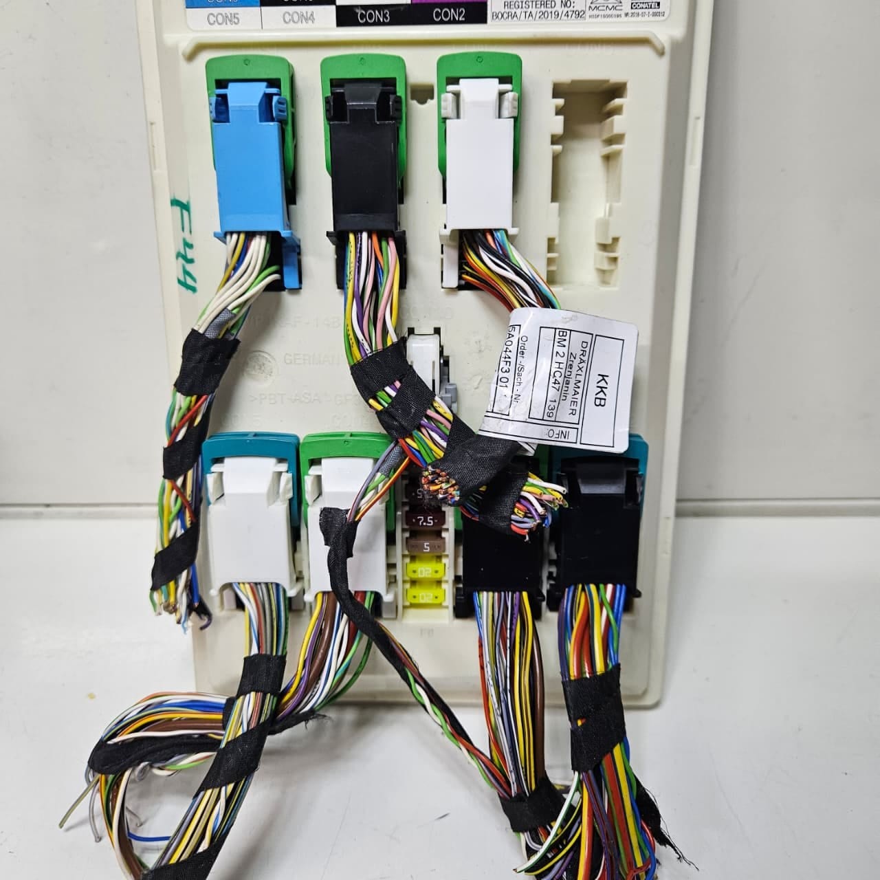 5A2A684-2019 BMW F44 218I B38 2.0 Engine Control Unit ECU DDE Key Set