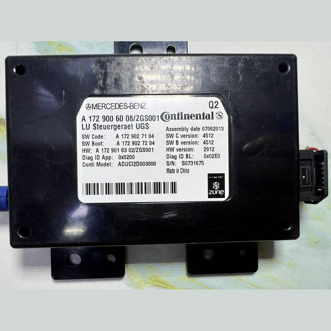Mercedes-Benz W246 B-Class Communication Control Module Unit A172 9006008 OEM