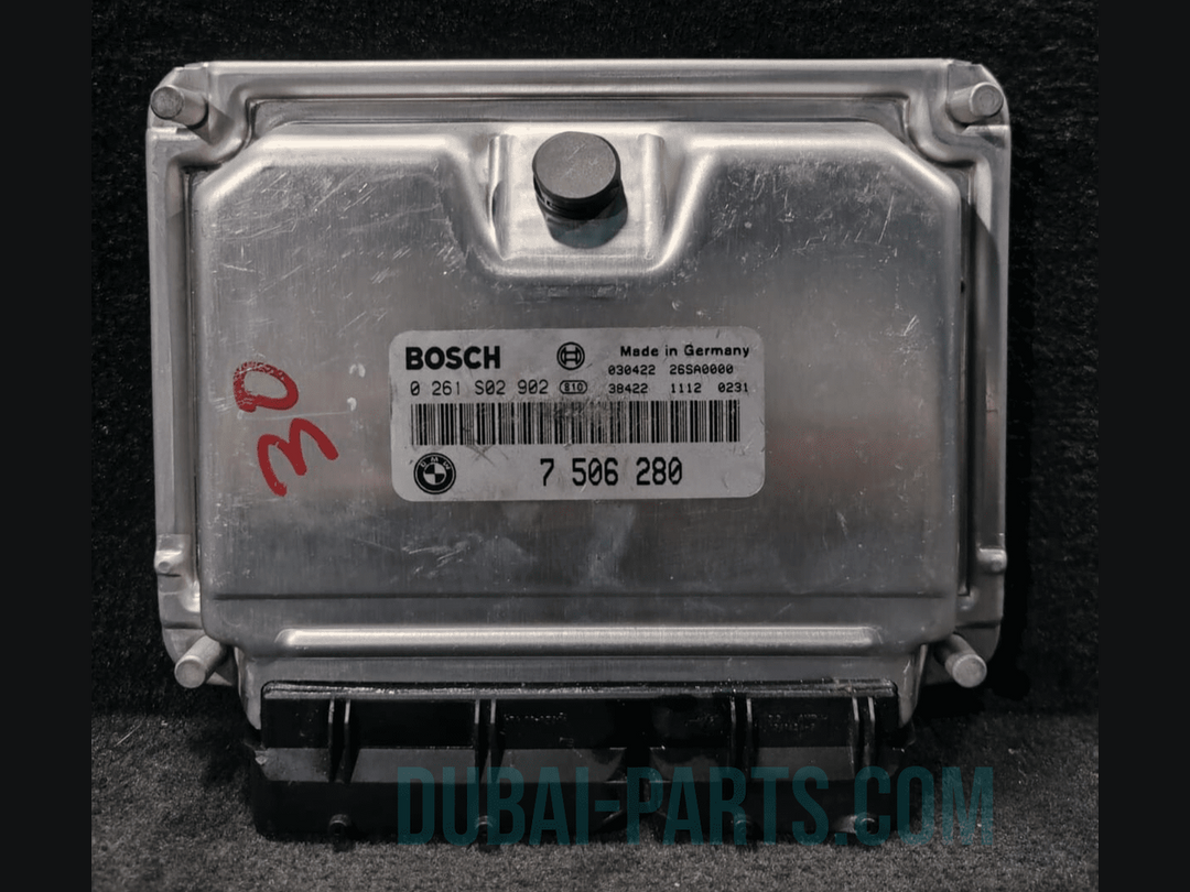 BMW 7 SERIES E65 E66 760i 760Li ENGINE CONTROL UNIT ECU ONLY - 7506280