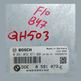BMW 520D 2014 DIESEL F10  Engine CONTROL UNIT  ECU Diesel B47 8591073