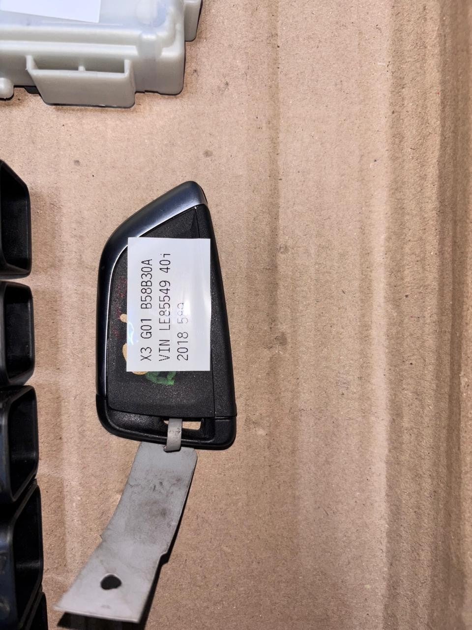BMW G01 X3 B58B30A VIN LE85549 40i 2018 ENGINE CONTROL UNIT SET + KEY - 9485817