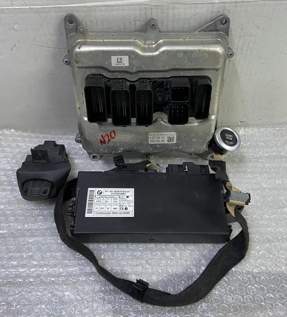 OEM 2014 BMW N20 Z4 Engine Control Module Unit ECU SET 20i sDrive Petrol 8617569