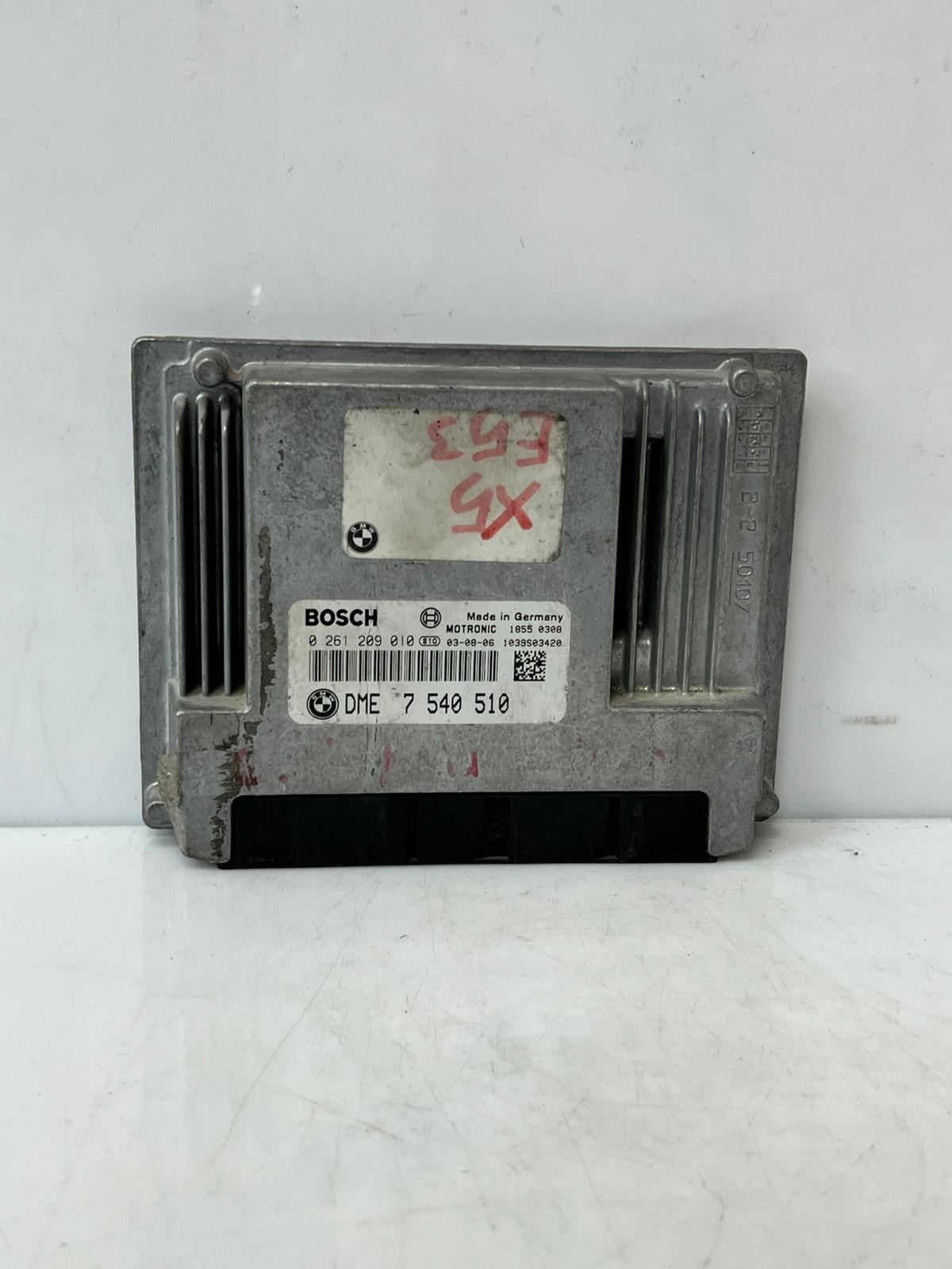 2004 BMW E SERIES 745i E65 X5 545I Engine Control Unit ECU DME 7540510 OEM