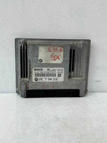 2004 BMW E SERIES 745i E65 X5 545I Engine Control Unit ECU DME 7540510 OEM