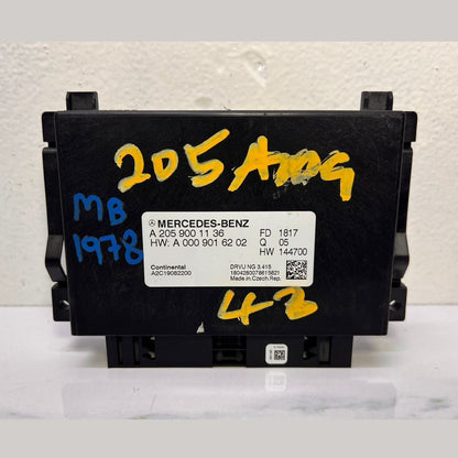 Mercedes-Benz Transmission Control Unit A 205 9001136 W205 C-Class