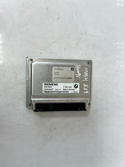 BMW 3 Series E46 328ci M52 Engine ECU Lockset DME 5WK9037 7500255