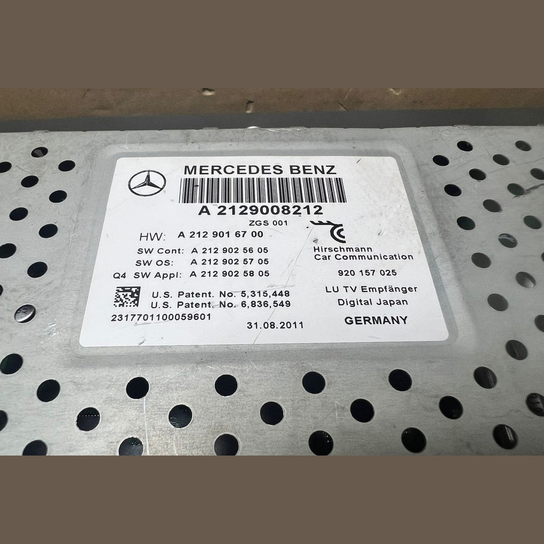 10-12 Mercedes W204 Radio Audio Control Sound Amplifier Amp A212 9008212 OEM