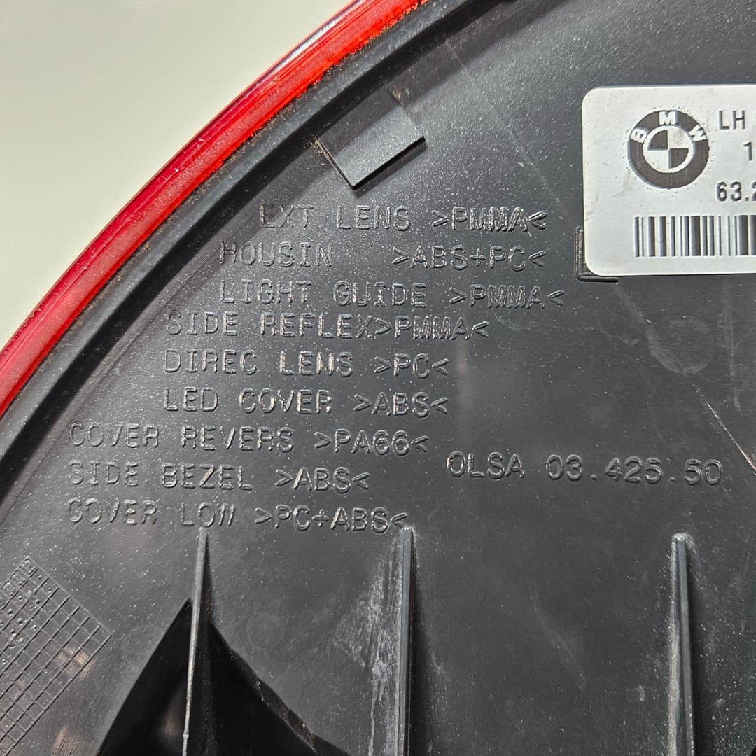  2009-2012 BMW X1 E84 Left Tail Light 2990109 OEM X1 E84 models 