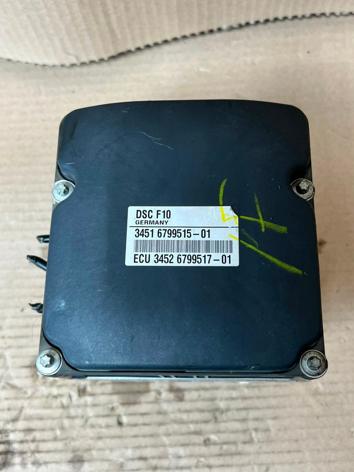 2011-2012 BMW 5-Series F07, F10, and F11 528i ABS Control Module 6799515 OEM