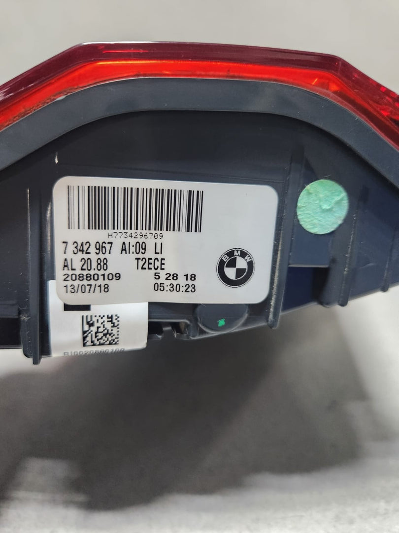 2016-2019 BMW 740i Rear Left Inner Taillight 7342967 7 Series G11 G12 740i 