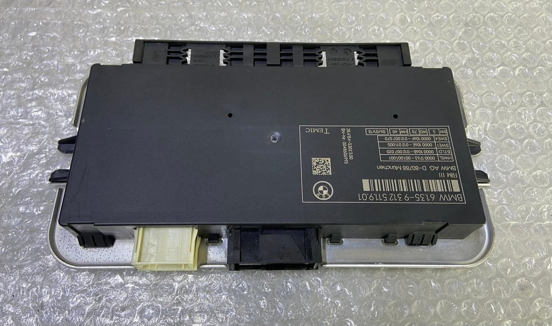 OEM BMW 7 SERIES F01 F02 F11 F12 LIGHT CONTROL MODULE ECU UNIT FRM III 9312511