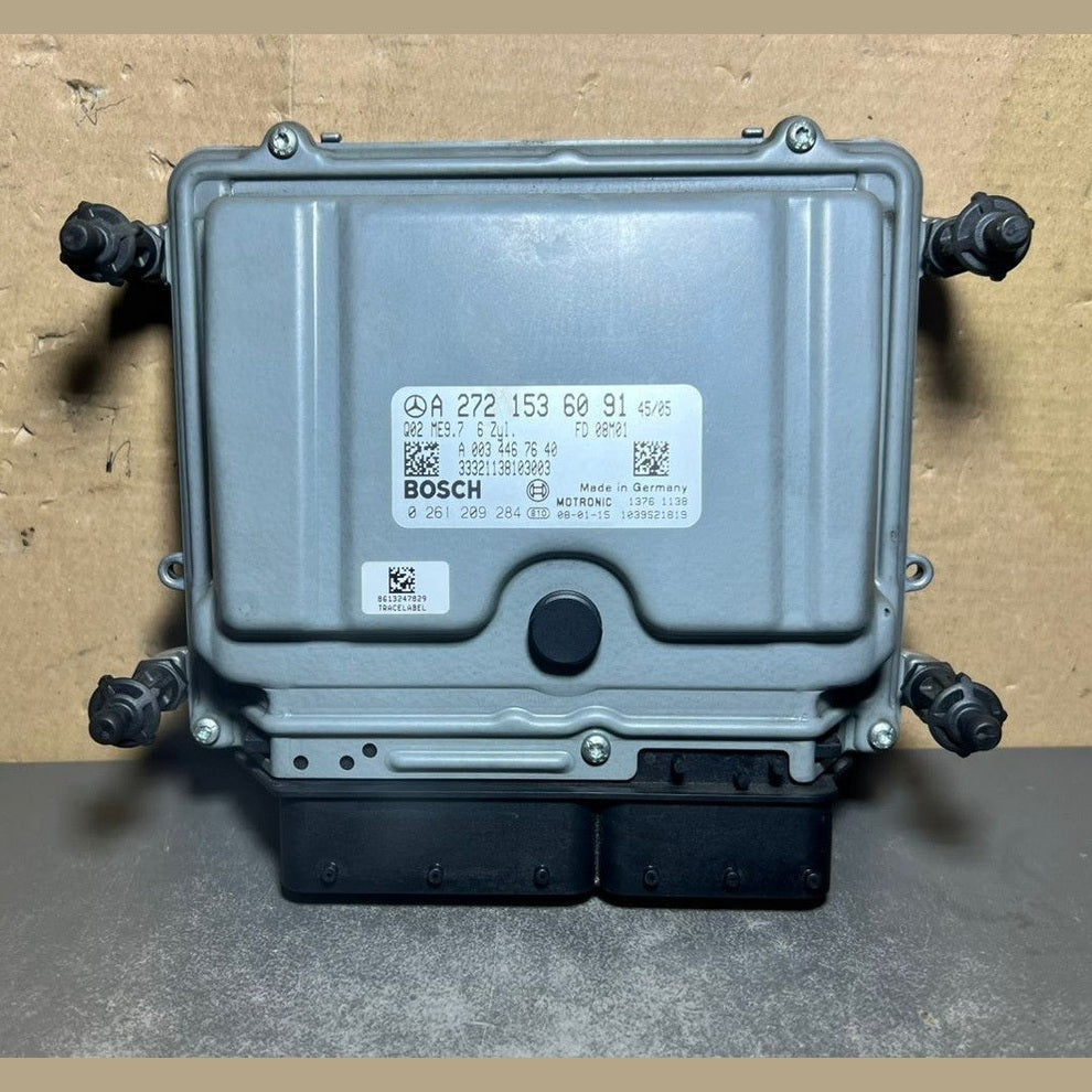 06-09 Mercedes W211 CLK Engine Control Module Unit ECM ECU A272 1536091 OEM