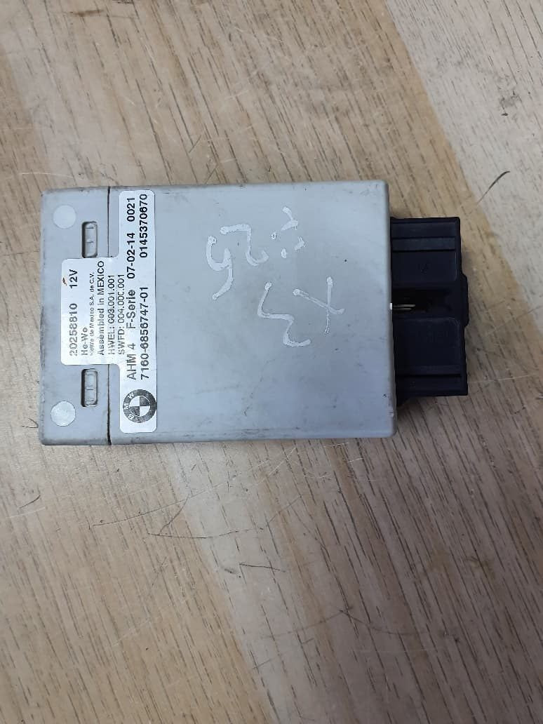 BMW Trailer Towing Control Module 6856747 X3 F25 