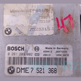 BMW 745Li 745i LIMOUSINE MOTORSTEUERGERÄT ECM ECUMODUL NUR -7521368