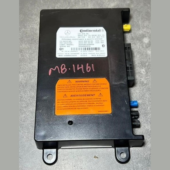 10–14 Mercedes-Benz W212 E-Class AID Communication Control Module A222 9006003