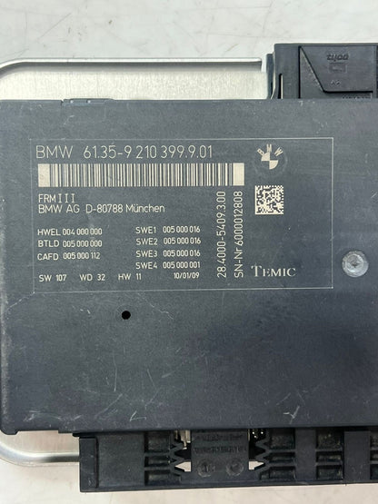 2009 BMW 750Li 7 Series FRM3 Footwell Control Module 9210399 OEM