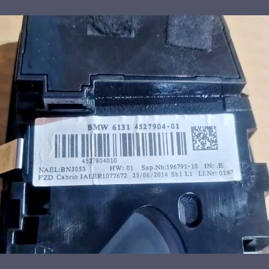 BMW F23 F33 F83  ROOF LIGHT  HEADLINER CONTROL MODULE LAMP  - 4527904