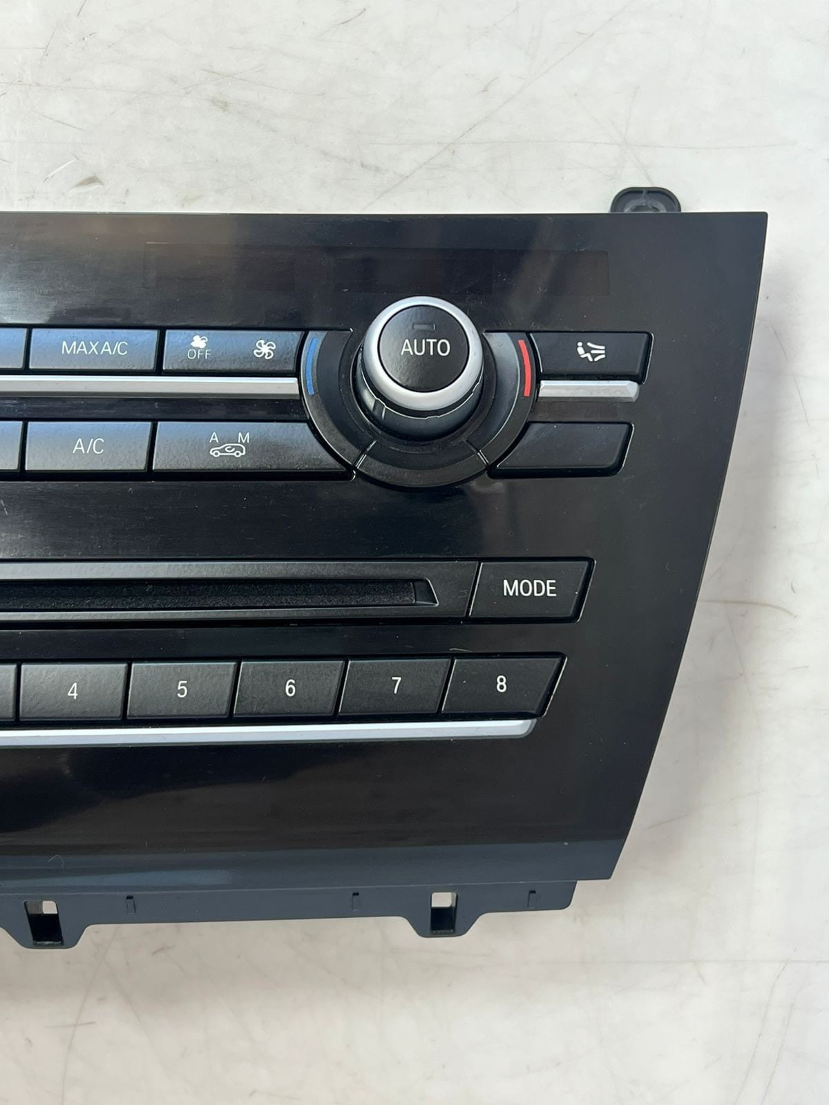 2015 BMW X5 F15 Climate Control A/C FM/AM PANEL Module 9365428 OEM