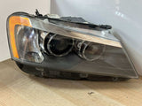 2011-2014 BMW Xenon Headlight Assembly 7219622 X3 F25, right passenger side