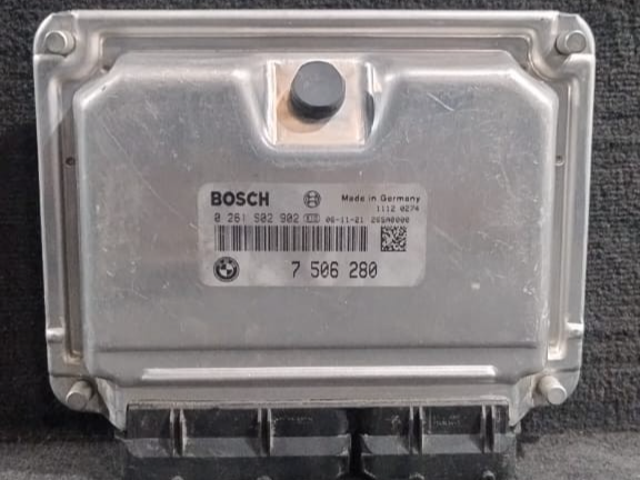 BMW 7 SERIES E65 E66 760i 760Li ENGINE CONTROL UNIT ECU ONLY - 7506280