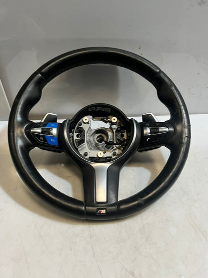 BMW 3 Series F30 F31 F35 F11 Multifunction Steering Wheel Leather Heated 7848641