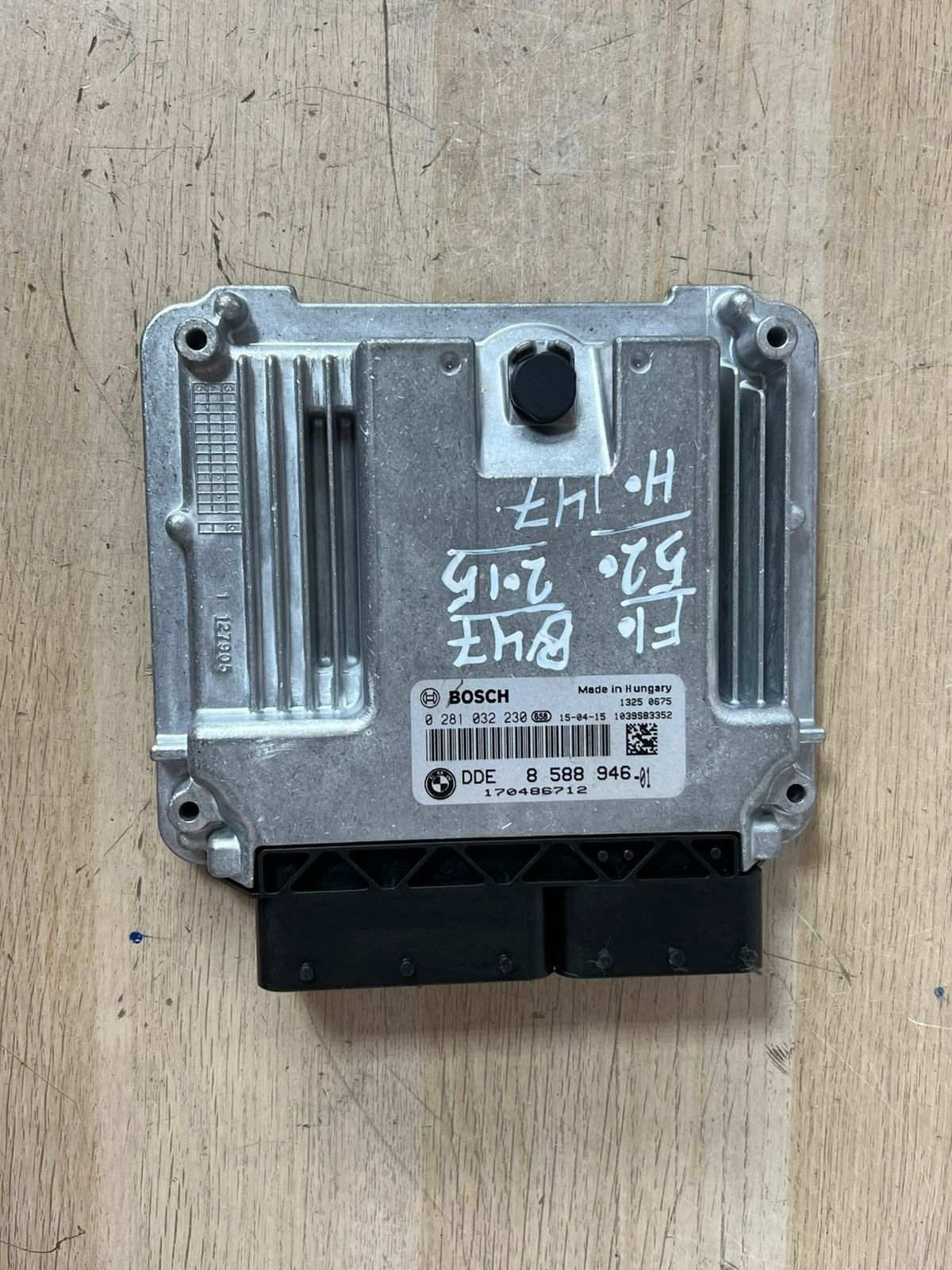 2015 BMW F10 B47 520I Engine Control Unit ECU SET+ CAS4 CA+ 1KEY 8588946