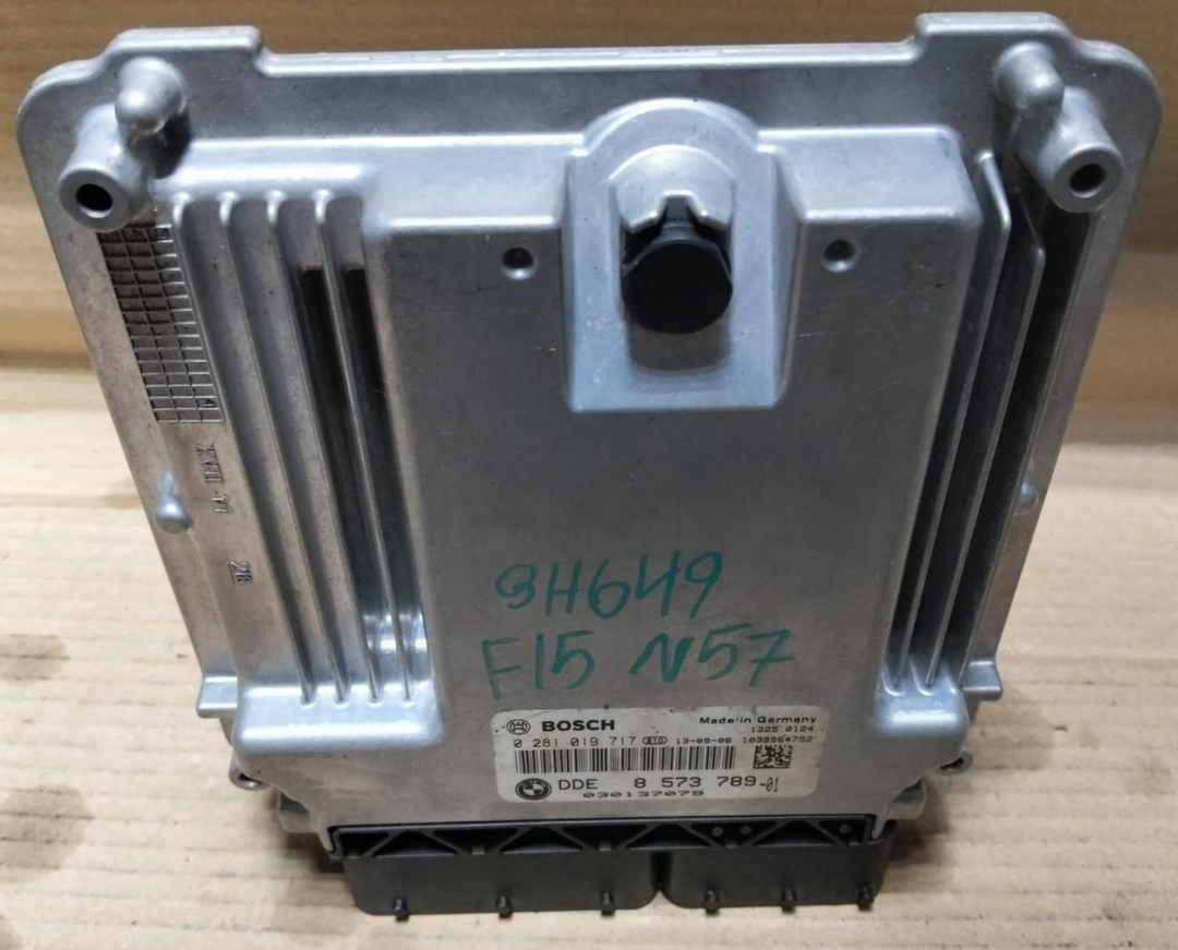 BMW X5 Diesel F15 N57 3.0 ENGINE CONTROL UNIT ECU ONLY DDE 8573789