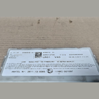 BMW X1 F48  B47 ENGINE CONTROL UNIT ECU SET WITH KEY - 8470176