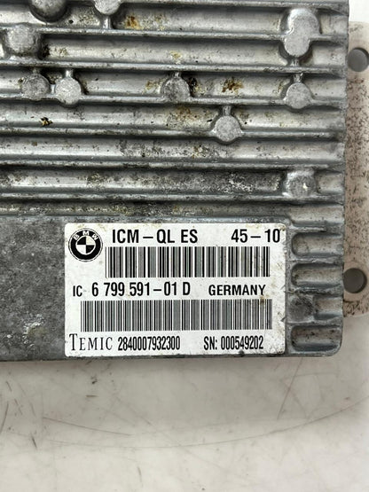 2010-13 BMW 535i 7' F01 F02 F03 Integrated Chassis Control Module 6799591 OEM
