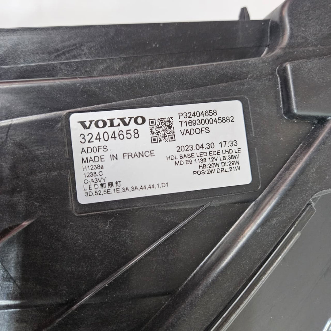 Volvo Polestar 2 534 EV RHD Front Right LED Headlight 32404658