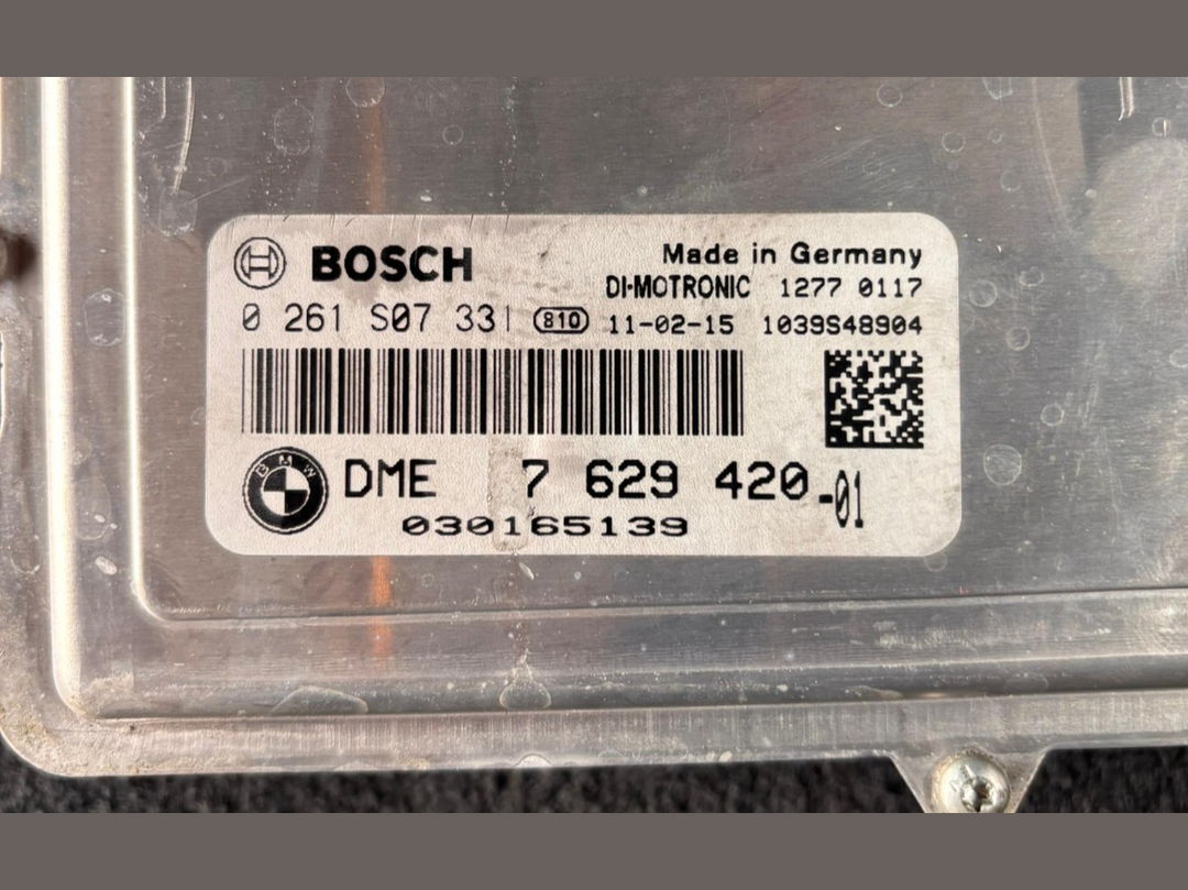BMW N55/F10/F02/ F07   535I GT35 GT ENGINE CONTROL UNIT ECU SET - 7629420